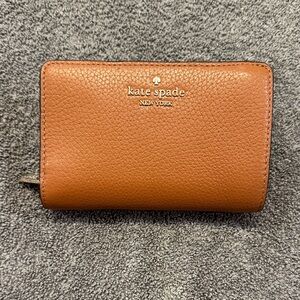 NEVER USED Kate Spade Tan Leather Wallet